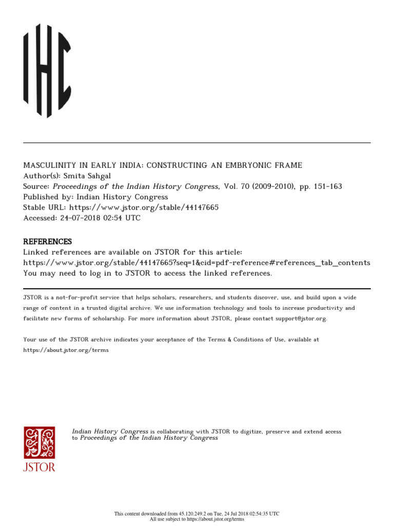 PIHC_Masculinity_pdf | PDF | Masculinity | Kama Sutra