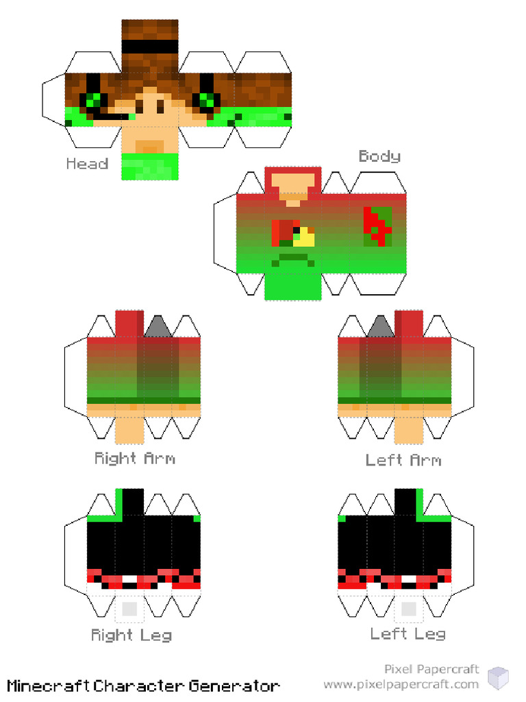 Minecraft Character | PDF