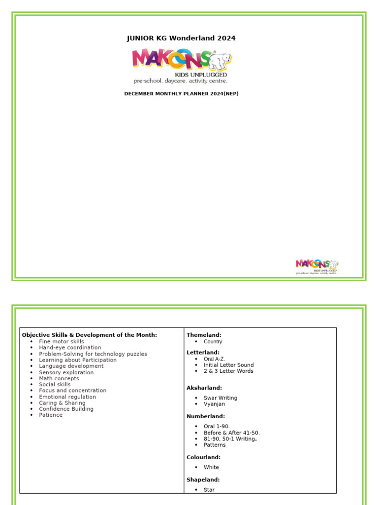 Planner December | PDF | Christmas