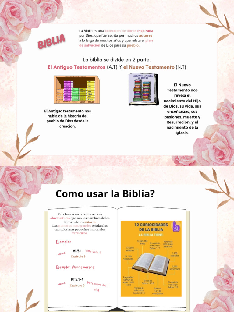 White and pink watercolor cute flowers blank document pdf