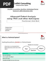 Advanced Patent Analysis using TRIZ - Workbook
