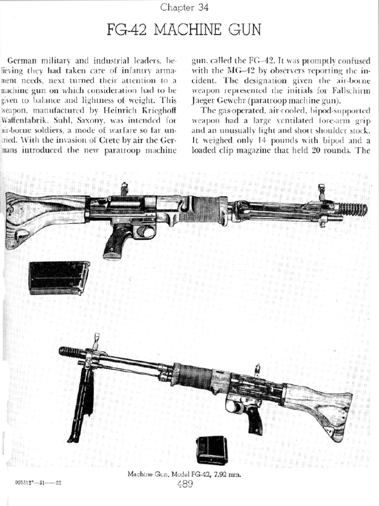Volume 1d - The Machine Gun (By George M. Chinn) | PDF