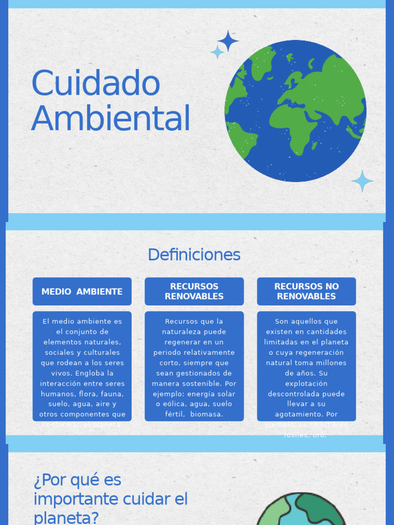 Cuidado del Medio Ambiente y Sostenibilidad | PDF | Entorno natural ...