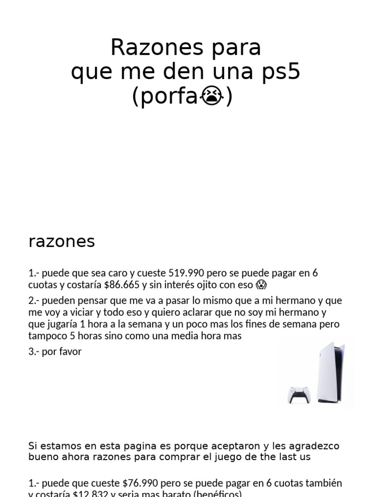 Ps 5 | PDF