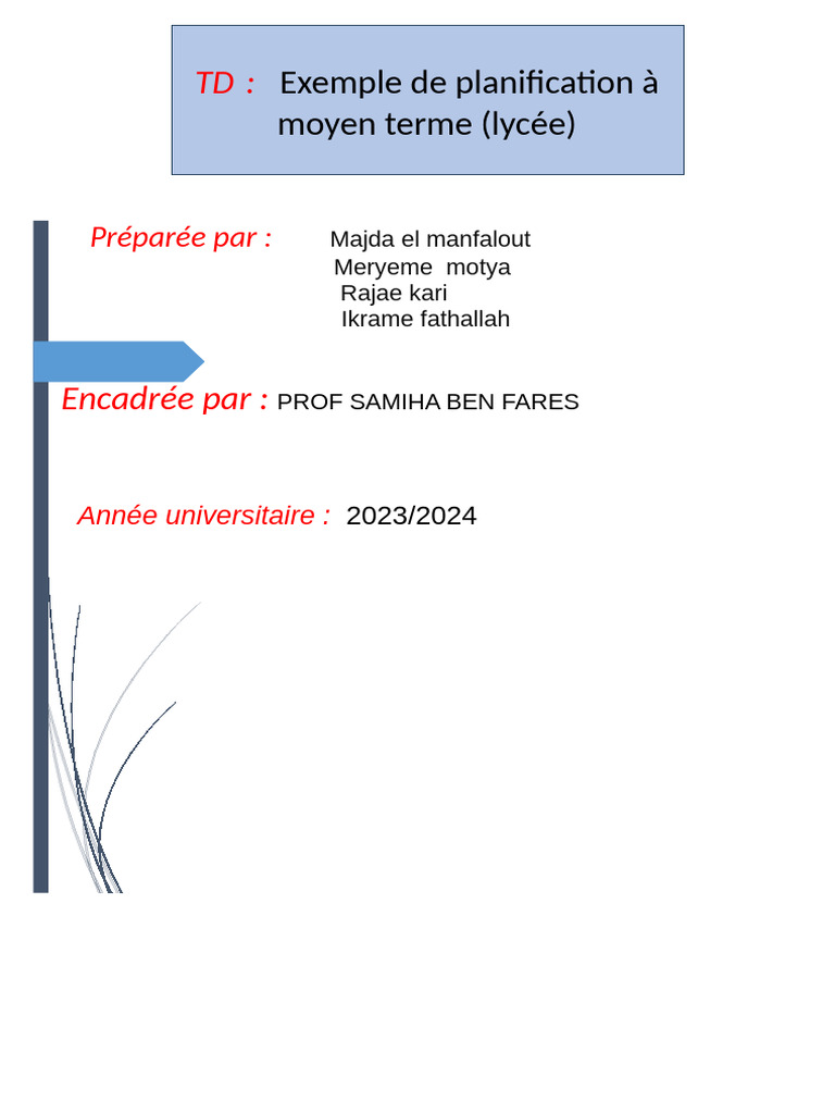 Planification SVT : Information Génétique | PDF | Cellule (Biologie ...