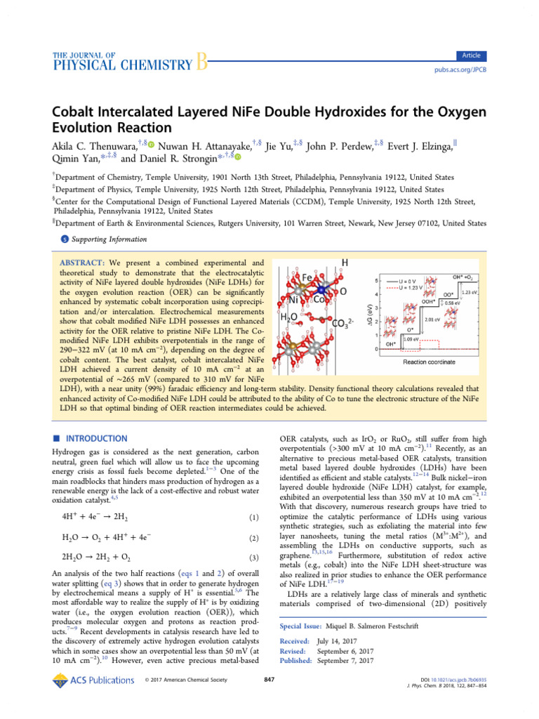 Paper | PDF | Catalysis | Applied And Interdisciplinary Physics