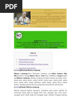 Download Bahasa Lampung ari by Masri Angga SN79863312 doc pdf