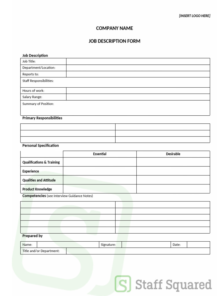job-description-form-pdf