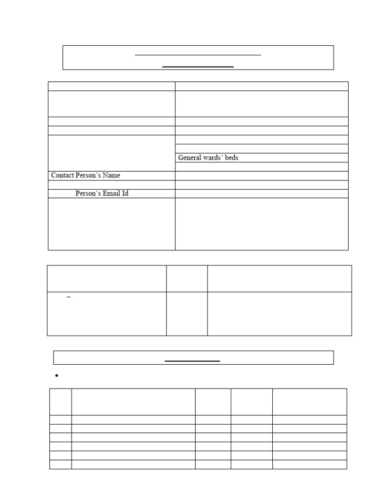 Final Hospital Empanelment Checklist & Modular O.T. Guideline | PDF ...