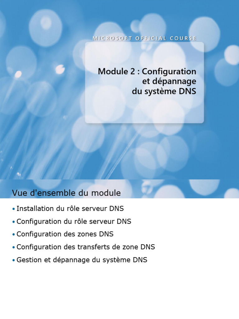 Configuration et dépannage DNS Windows Server | PDF | Système de noms ...