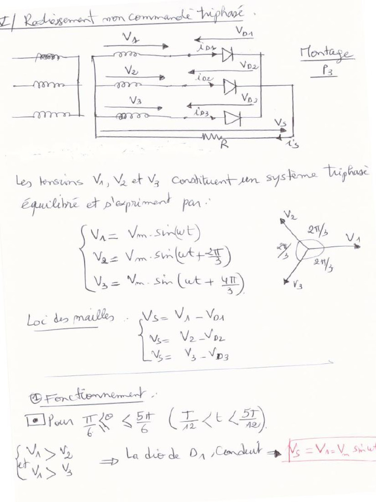 Support de Cours - Électronique de Puissance - 202455085557 | PDF