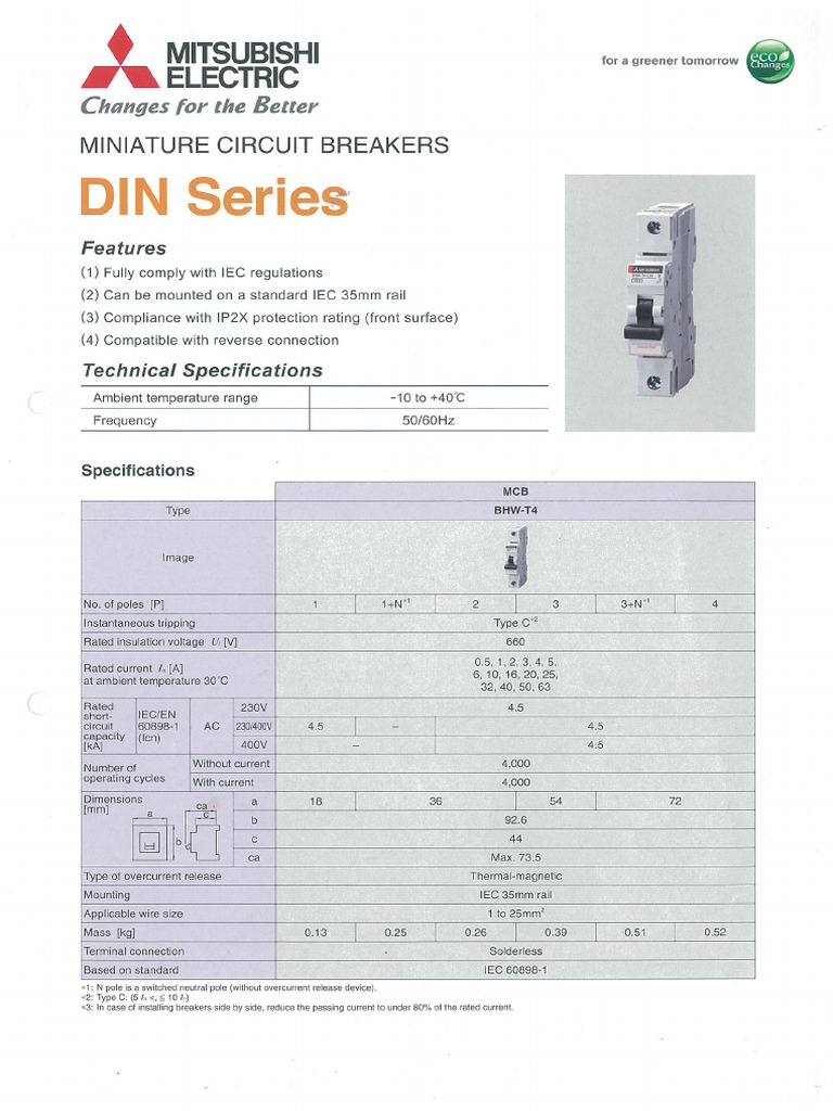 BHW-T4 Catalog | PDF