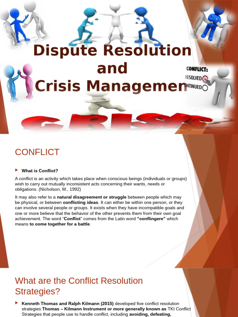 Understanding Dispute Resolution Strategies | PDF | Alternative Dispute ...