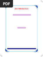 Strand and Sub Strand Maths Def | PDF | Curriculum | Learning