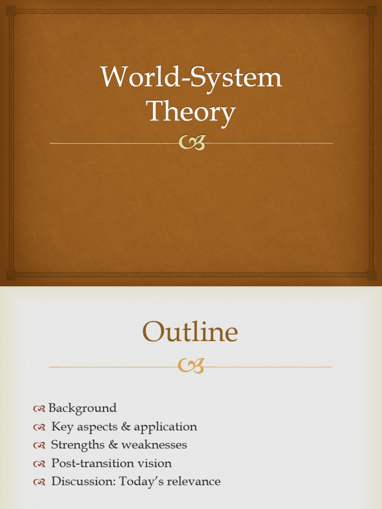 Presentation LKO World-System Theory Final | PDF | World Systems Theory ...
