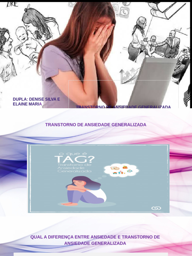 Compreendendo o TAG: Sintomas e Tratamentos | PDF | Ansiedade ...