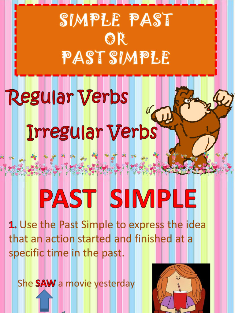 Simple Past Grammar | PDF | Subject (Grammar) | Consonant