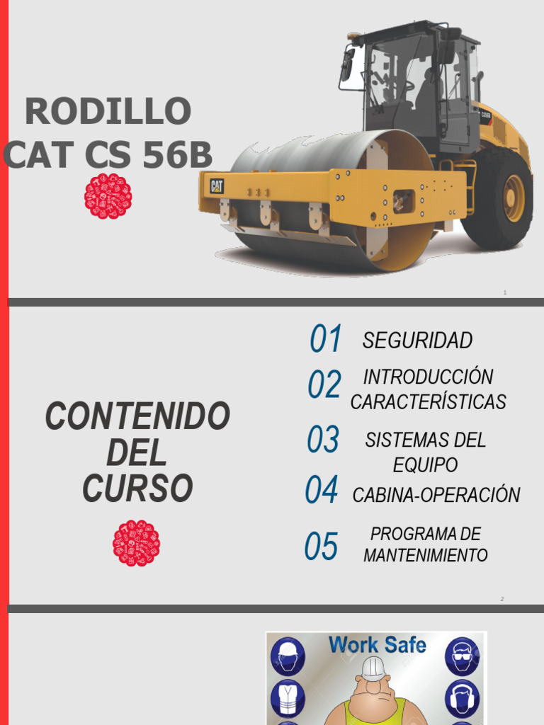 Seguridad y Operación del Rodillo Compactador | PDF | Inyección de ...