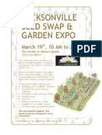 Jacksonville Seed Swap & Garden Expo: March 19, 10 AM To 2 PM