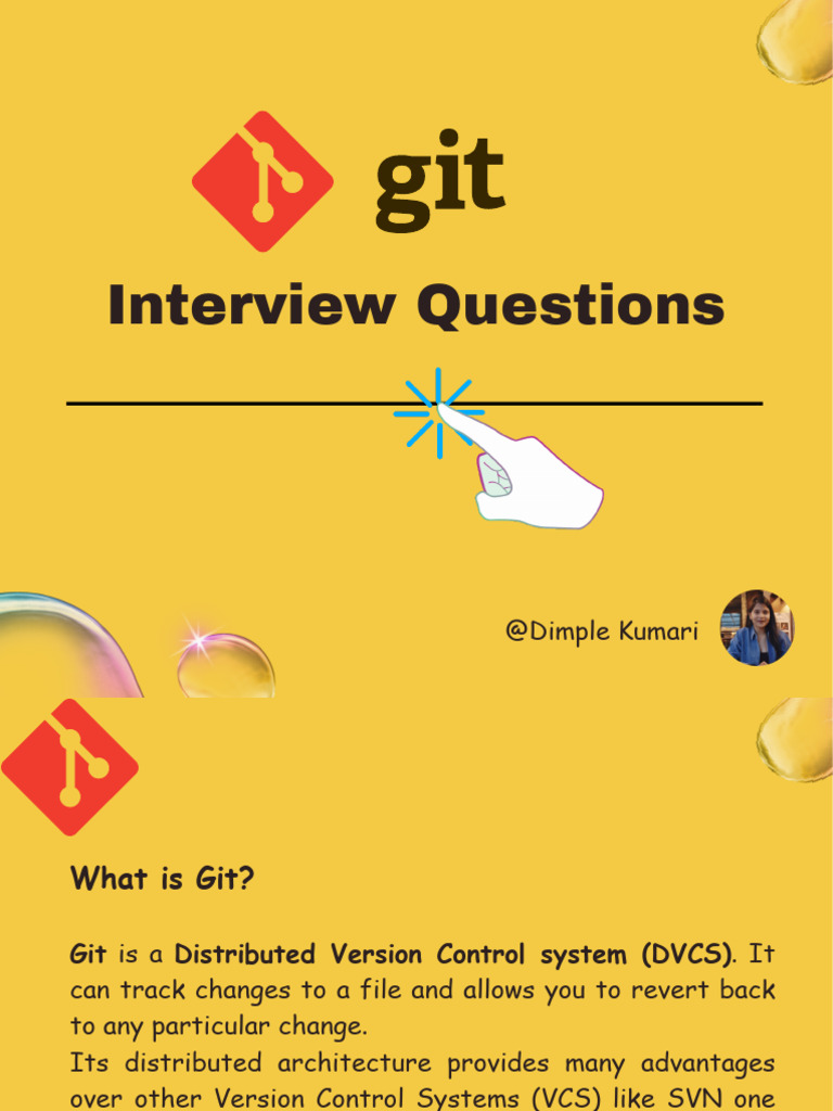 Git And Gitlab Interview Question