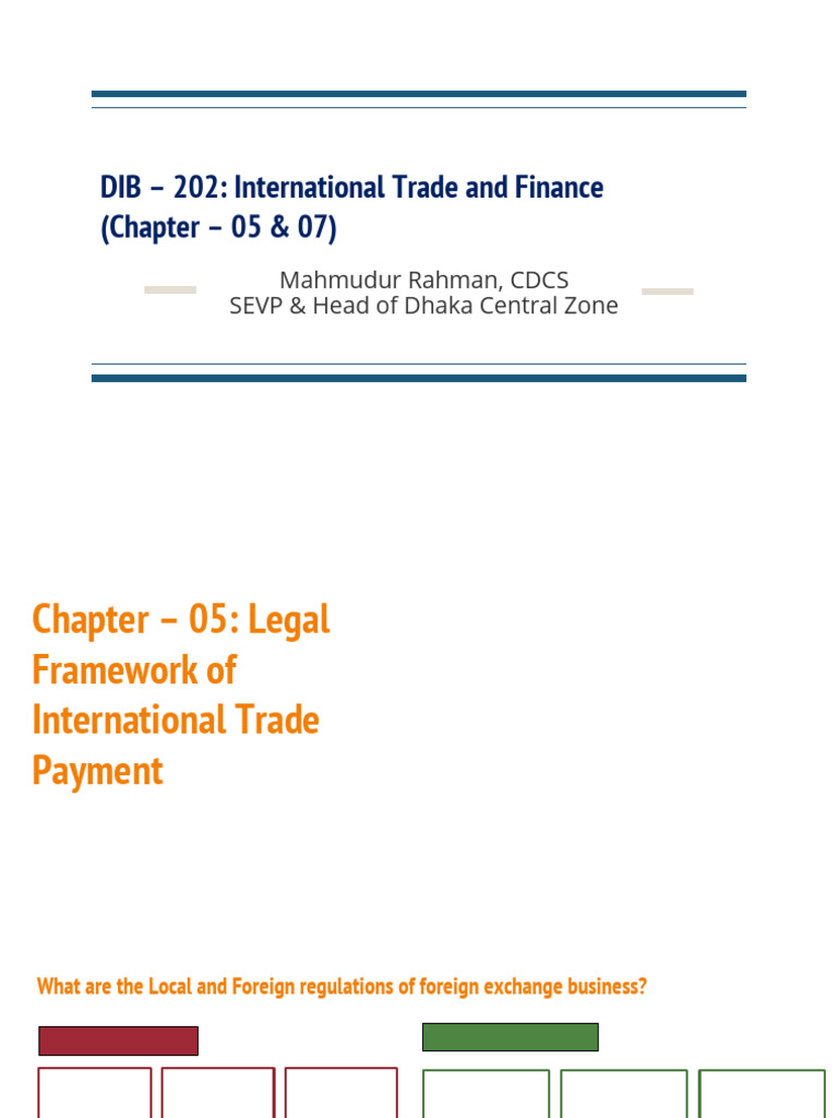 Chapter - 05 & Chapter 07, (Latest) | PDF | Trade | Business