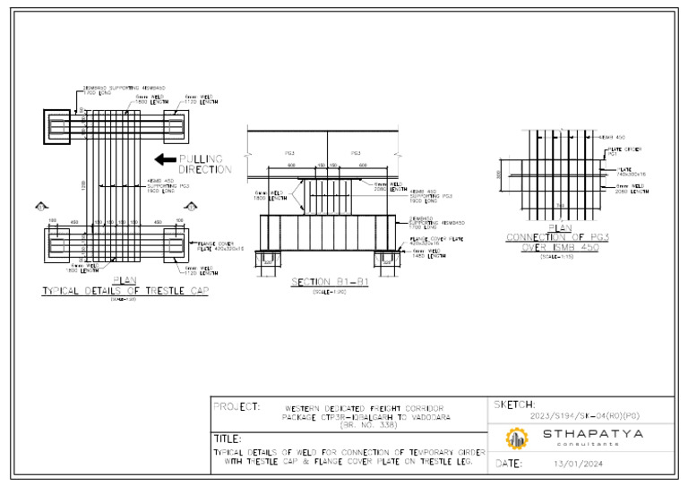 2023 - s194 - sk-04 (r0) (p0) - Typical Details of Weld For Connection ...