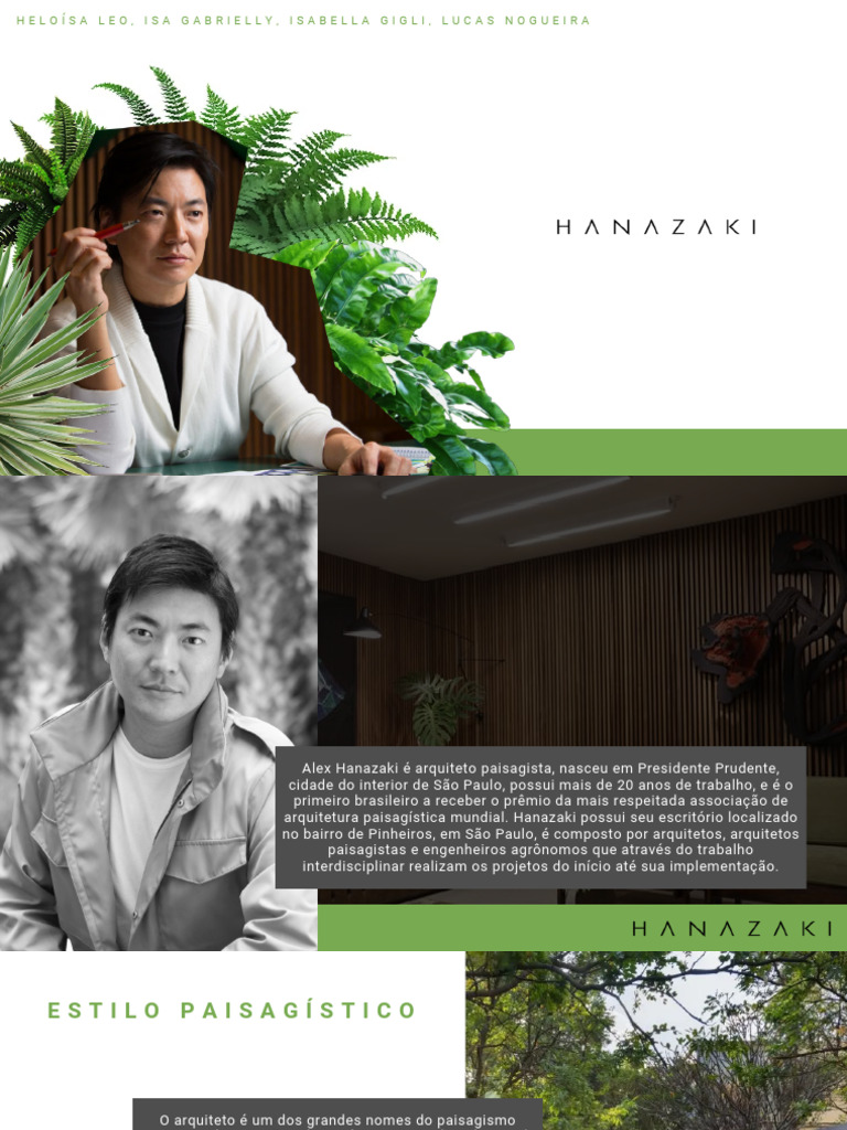 Arquitetura Paisagística de Alex Hanazaki | PDF | Arquitetura de ...