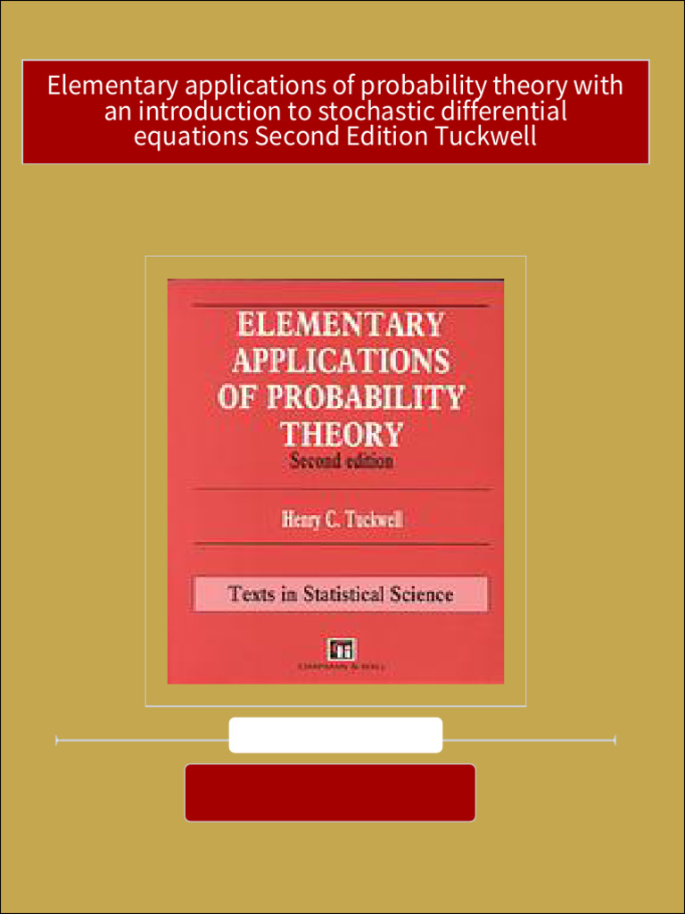 Elementary applications of probability theory with an introduction to