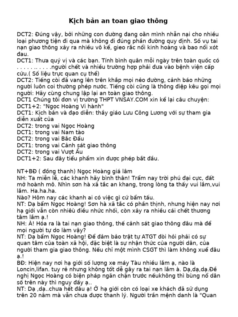 Kich ban du thi an toan giao thong pdf