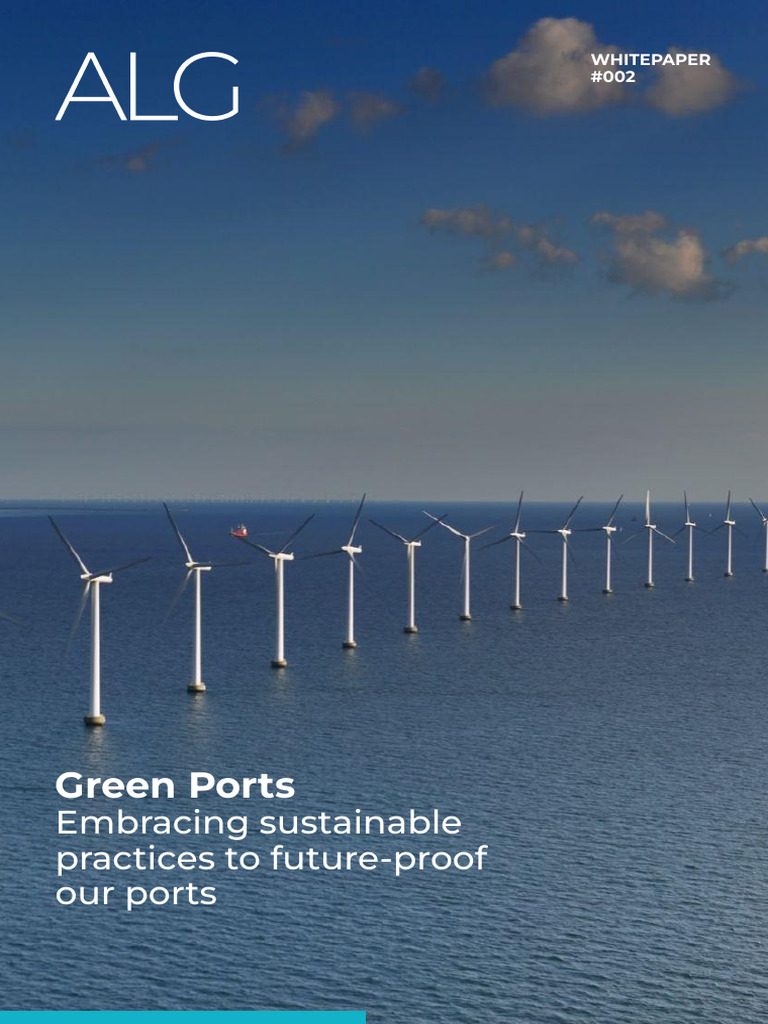 Green Ports Pdf Renewable Energy Sustainable Energy