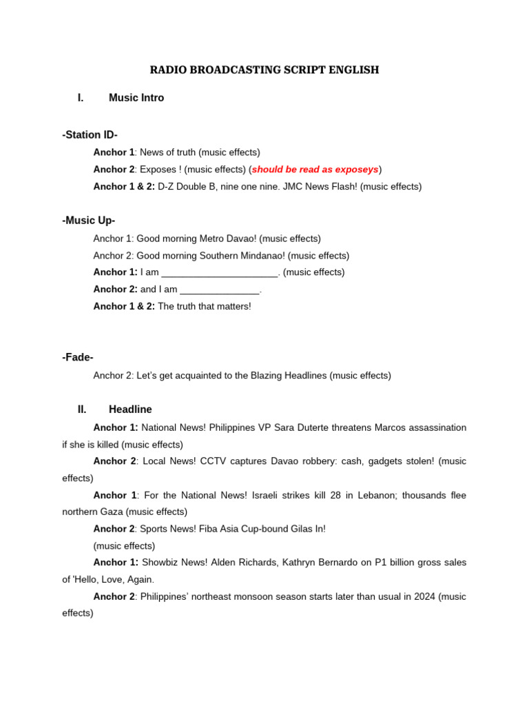Edited jmc 91 1 radio broadcasting script pdf