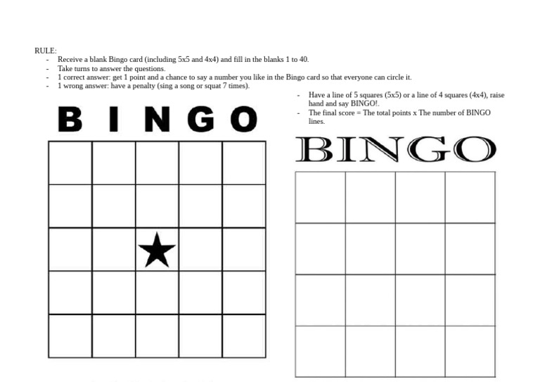 Bingo | PDF