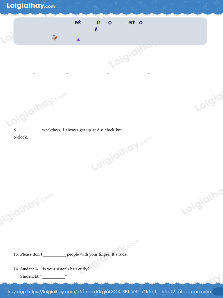 English Test for Grade 7 Students | PDF