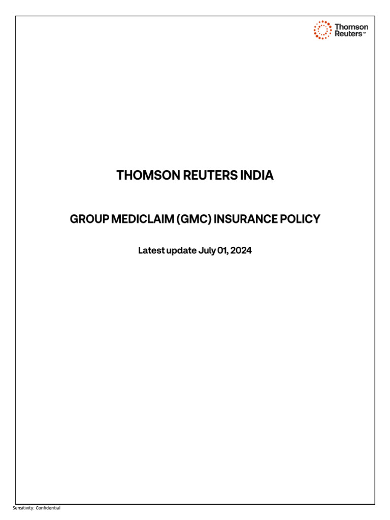 Group Medical Insurance Policy (GMC) & Process | PDF | Insurance ...