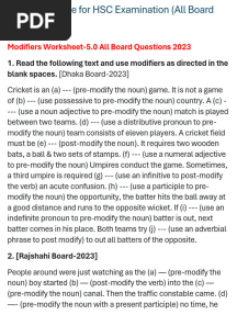 Modifier Board Question