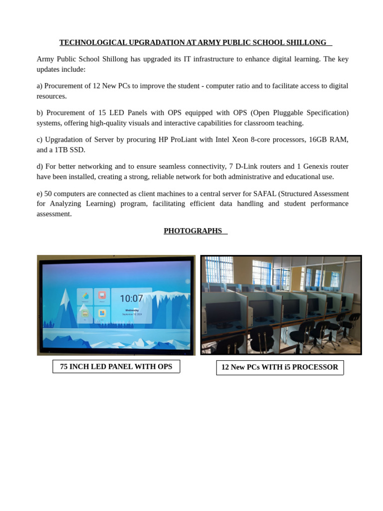 aps-shillong-technology-upgradation-pdf