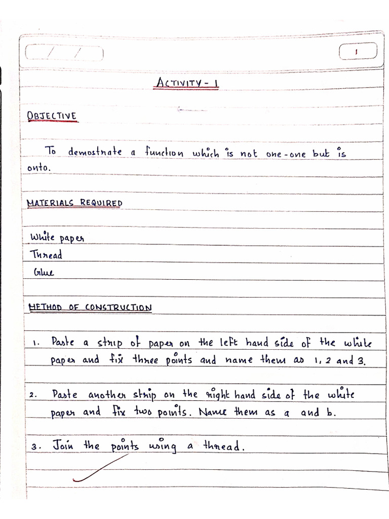 Maths Activity 1 2 Pdf