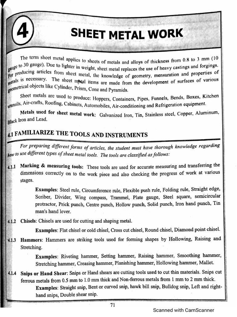 Sheet Metal - Introduction | PDF