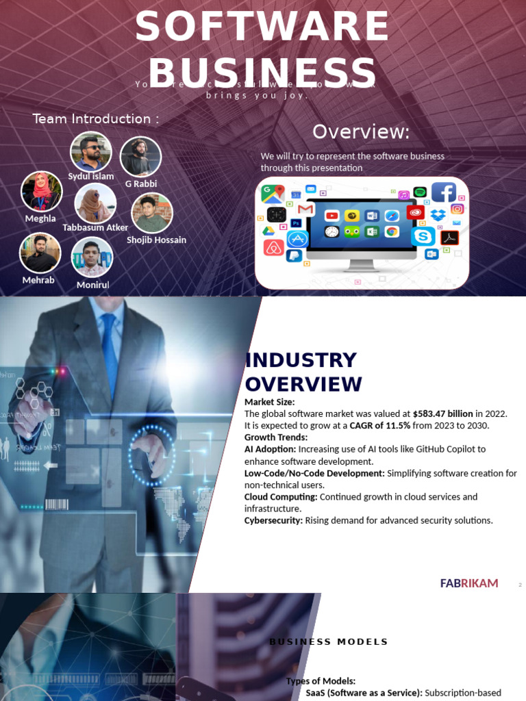 Modern SaaS Applications Overview | PDF | Software As A Service | Cloud ...