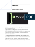 Minitab 16 en Español