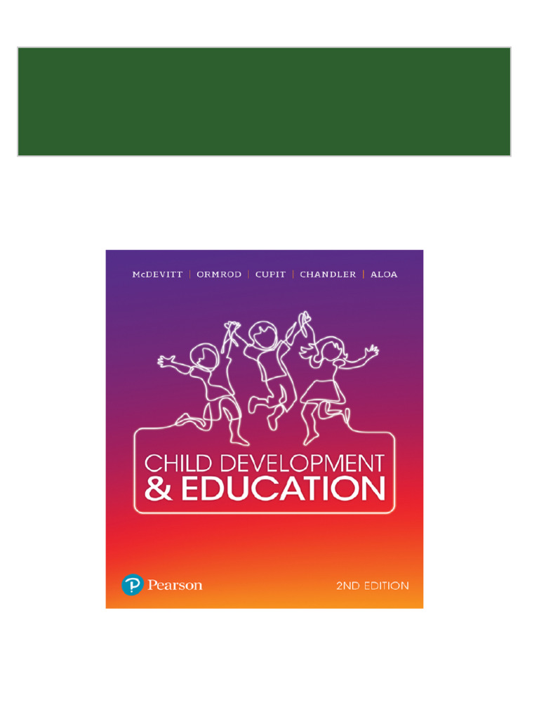 PDF (Ebook PDF) Child Development and Education 2nd Edition Download ...