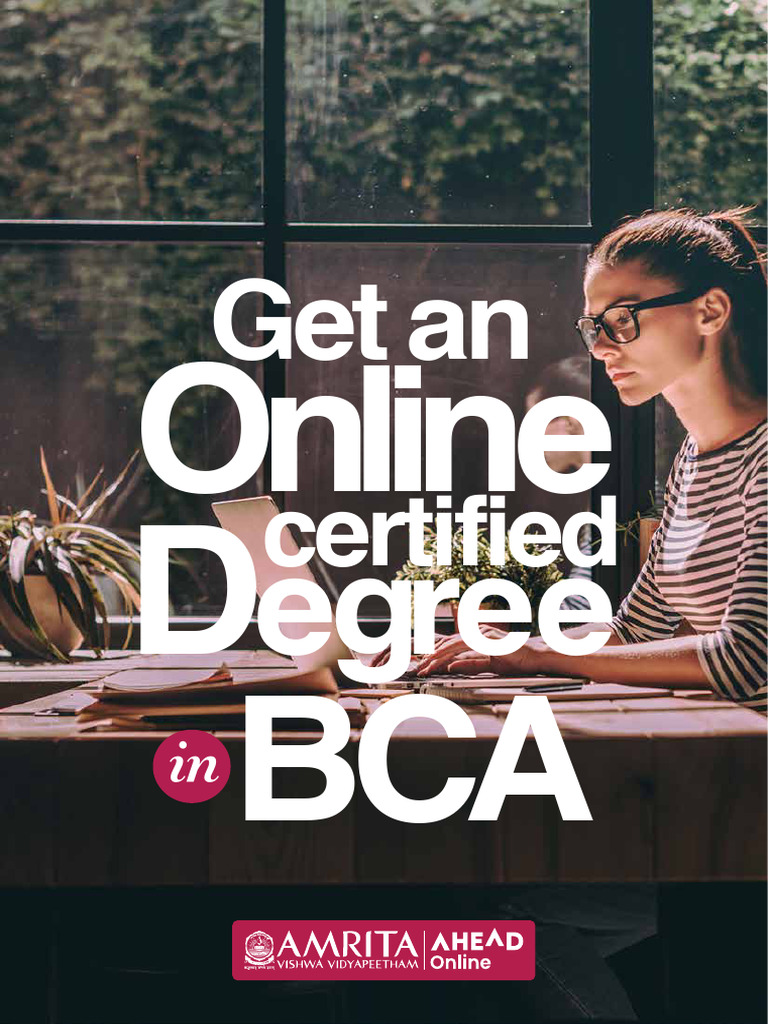 BCA Online Degree Program Overview | PDF | Cisco Certifications ...