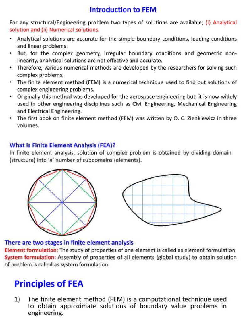 Basic FEM 1 | PDF