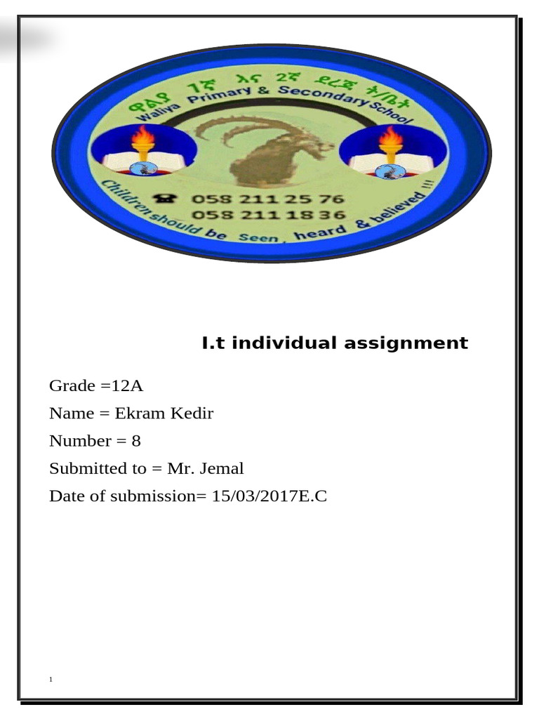 I.T Individual Assignment | PDF | Augmented Reality | Computing
