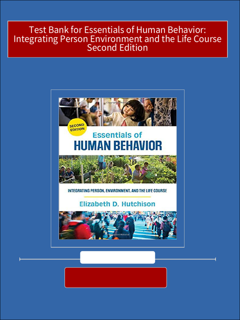 Essentials Of Human Behavior 3rd Edition