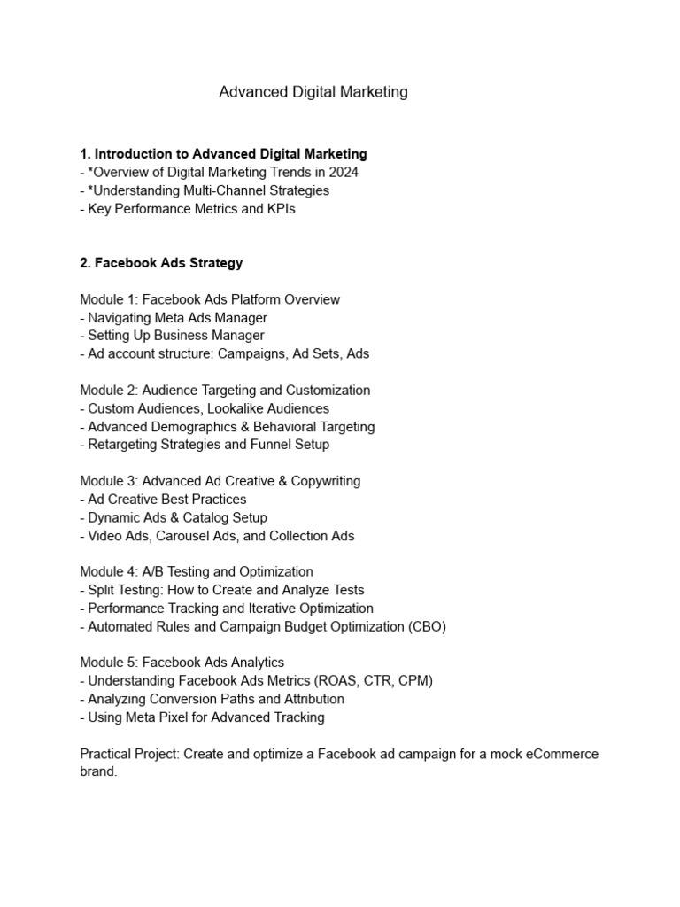 Advanced Digital Marketing Strategies | PDF | Search Engine ...