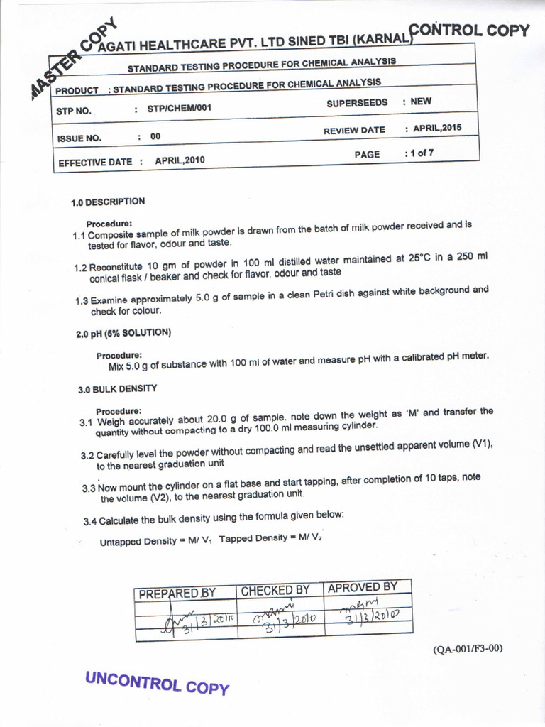 STP Chemical | PDF