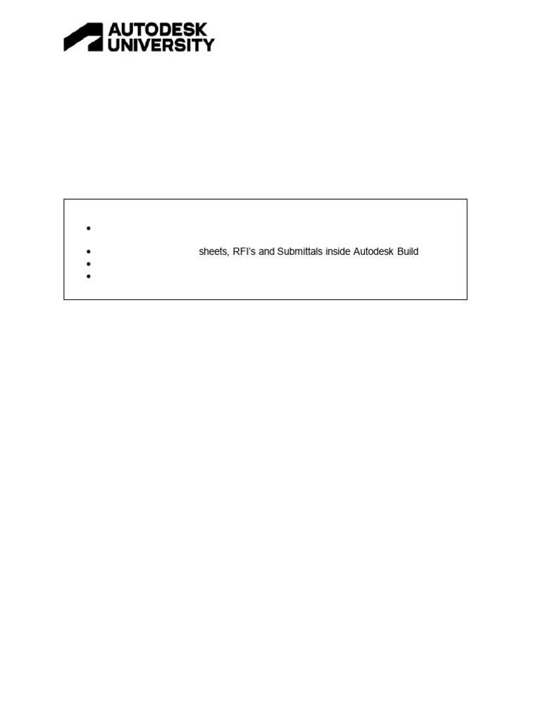 Autodesk Construction Cloud Workflows Guide | PDF | Autodesk Revit ...