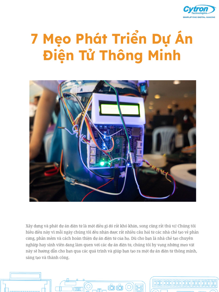 VN - 7 Tips To Develop Your Smart Electronic Project | PDF
