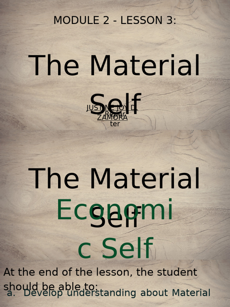 The-Material-Self 20241112 213633 0000 | PDF | Mental Disorder | Emotions